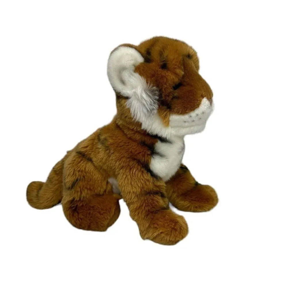Douglas Cuddle Toys Realistic Bengal Tiger Cub Plush Stuffed Animal Tag # 1869